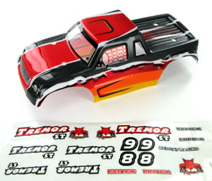 Redcat Racing 17002 Tremor ST Truck Body, Red - RedcatRacing.Toys
