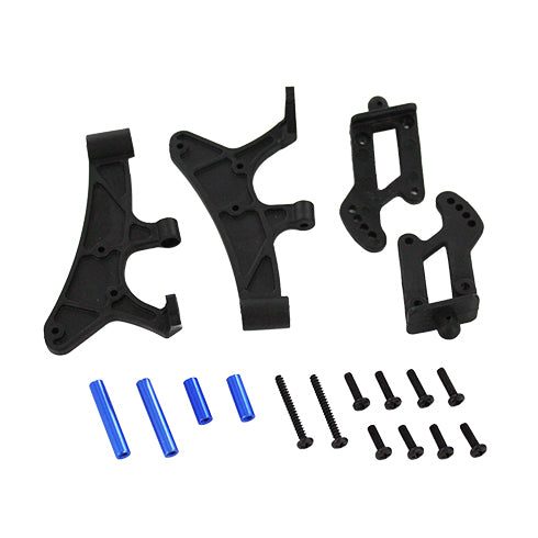 Redcat Racing BS809-011 Wing mount, bushings and screws  BS809-011 - RedcatRacing.Toys