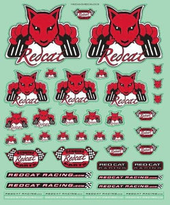 Redcat Racing Sticker-001 Redcat Sticker Sheet Sticker-001 - RedcatRacing.Toys