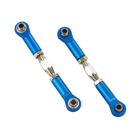 Redcat Racing Turnbuckle w/ machined aluminum rod ends (2pcs)(blue) 06048B - RedcatRacing.Toys