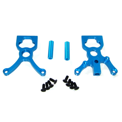 Redcat Racing Aluminum 2 Speed Transmission Housing, Blue  122225 - RedcatRacing.Toys