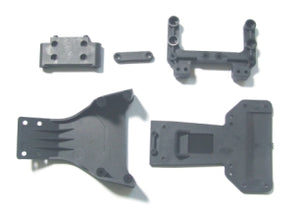 Redcat Racing Bottom Plate, Rear Shock Tower Mount, Front Suspension Mount & Pin Brace Pad KB-61002 - RedcatRacing.Toys