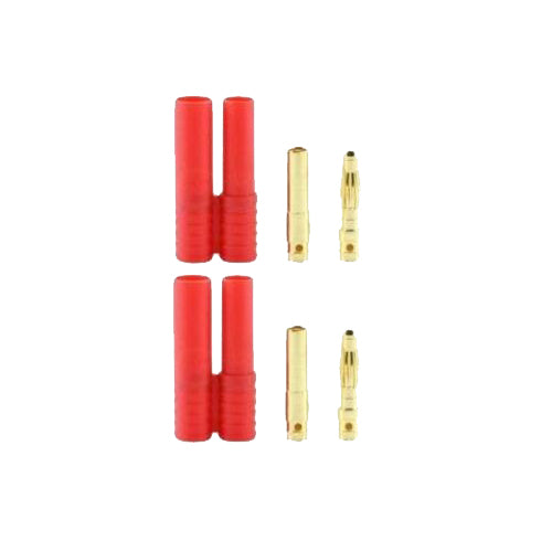 Redcat Racing Banana 4.0 Plugs (Pack of 2, 1 male 1 female) BANANA-PLUGS-1Male-1Female - RedcatRacing.Toys