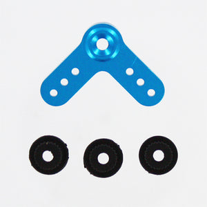 Redcat Racing 80236b Aluminum L-Shape Servo Horn, Blue 80236b - RedcatRacing.Toys