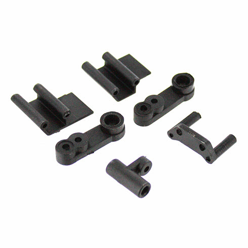 Redcat Racing  Servo Arm, Battery Mount, Power Switch Mount and Antenna Mount RCT-P007 - RedcatRacing.Toys