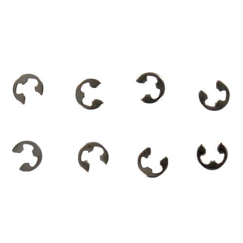 Redcat Racing 60043 E-Clips 2.5mm, 8pcs  60043 - RedcatRacing.Toys