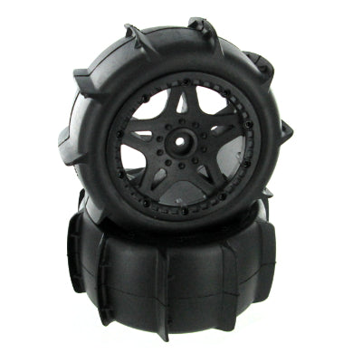 Redcat Racing  Rear Bead-Lock Sand Wheels, Complete 69750 - RedcatRacing.Toys
