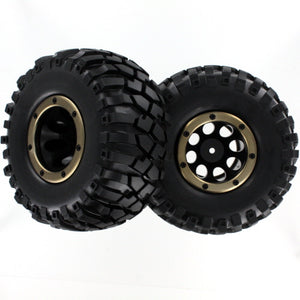 Redcat Racing Complete Tire/Wheel with Secure Ring 2P  18072 * DISCONTNUED - RedcatRacing.Toys