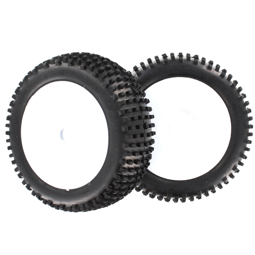 Redcat Racing BS936-001W tire Unit (2PCS) (WHITE)  BS936-001W - RedcatRacing.Toys
